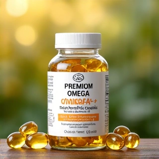 Omega-3 Fish Oil supplement capsules