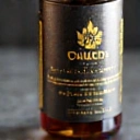 Product packaging detail showing premium design and branding